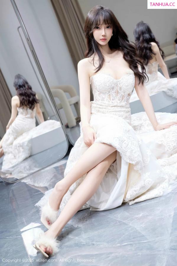 玥儿玥  [XiuRen]高清写真图 2025.08.18 No.10663 玥儿玥er 白色婚纱第14张图片